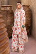 Charizma Embroidered Raw-Silk & Digital Printed Suit CMA-5-071 with embroidered patches, trouser & zari dupatta – RS Royal Fashion