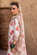 Charizma Embroidered Raw-Silk & Digital Printed Suit CMA-5-071 with embroidered patches, trouser & zari dupatta – RS Royal Fashion