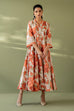 Baroque Linen Digital Printed & Embroidered 3Pc Suit with Dupatta & Trouser