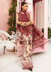 Maria B M Prints 25-MPEE#8A 3-piece unstitched lawn suit with digital printed shirt, embroidered chiffon dupatta, and printed trouser.