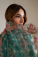 UE-411 Digital Printed Silk Embroidered Suit with embroidered shirt, silk trouser & zari dupatta – RS Royal Fashion