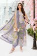 Unstitched embroidered digital print lawn suit MPT-2604-A with chiffon dupatta and printed trousers
