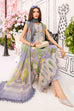 Unstitched embroidered digital print lawn suit MPT-2604-A with chiffon dupatta and printed trousers