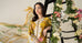 Maria B MP25-04B 3-piece unstitched printed lawn suit with chiffon dupatta and cambric trousers.