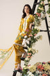 Maria B MP25-04B 3-piece unstitched printed lawn suit with chiffon dupatta and cambric trousers.
