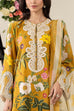 Maria B MP25-04B 3-piece unstitched printed lawn suit with chiffon dupatta and cambric trousers.