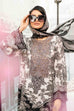 Unstitched embroidered lawn suit MPT-2608-B with printed shirt, chiffon dupatta, and cambric trousers