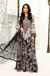 Unstitched embroidered lawn suit MPT-2608-B with printed shirt, chiffon dupatta, and cambric trousers