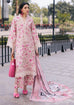 Mahnur Broadway Luxury Lawn '25 – D-12 Lotus replica 3pc suit with embroidered front, silk dupatta & printed trouser – Rs. 3,950/-
