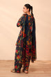 Maria. B | Embroidered & Digital Printed Linen 3Pc Suit