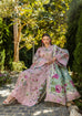 Elaf embroidered and digital printed linen 3-piece suit with embroidered shirt, dupatta, and trouser, available at RS Royal Fashion