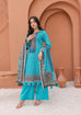 Unstitched Premium Lawn Vol#19 (2025) – Digital Airjet Bana Dora Shirt (2.75 Mtr), Dupatta (2.25 Mtr), Cotton Dyed Shutleless Trouser (2.25 Mtr) – Fresh & Elegant Summer Look