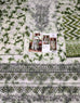 Luxury Lawn Unstitched 3-Piece Suit – Digital Printed Lawn Shirt with Heavily Embroidered Neckline & Daman, Chiffon Dupatta, and Printed Cotton Trouser