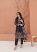 BinNoor Fab digital printed lawn 3pc suit (De-LA19-P30189) with airjet shirt & dupatta, cotton shutleless trouser – Rs. 3,350/-