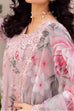 Iznik Dhanak 3PC Unstitched Suit with embroidered neckline and daman, printed shirt, trouser and dupatta –  available at RS Royal Fashion.