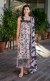 Asifa Nabeel printed dhanak suit with trouser, dupatta, embroidered patches, sleeves and neckline patti