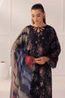 Maria B style chikankari lawn suit with printed chiffon dupatta and embroidered patches.
