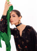 Iznik digital printed embroidered 3-piece unstitched suit with chiffon dupatta, premium lawn fabric, and elegant festive design – RS Royal Fashion